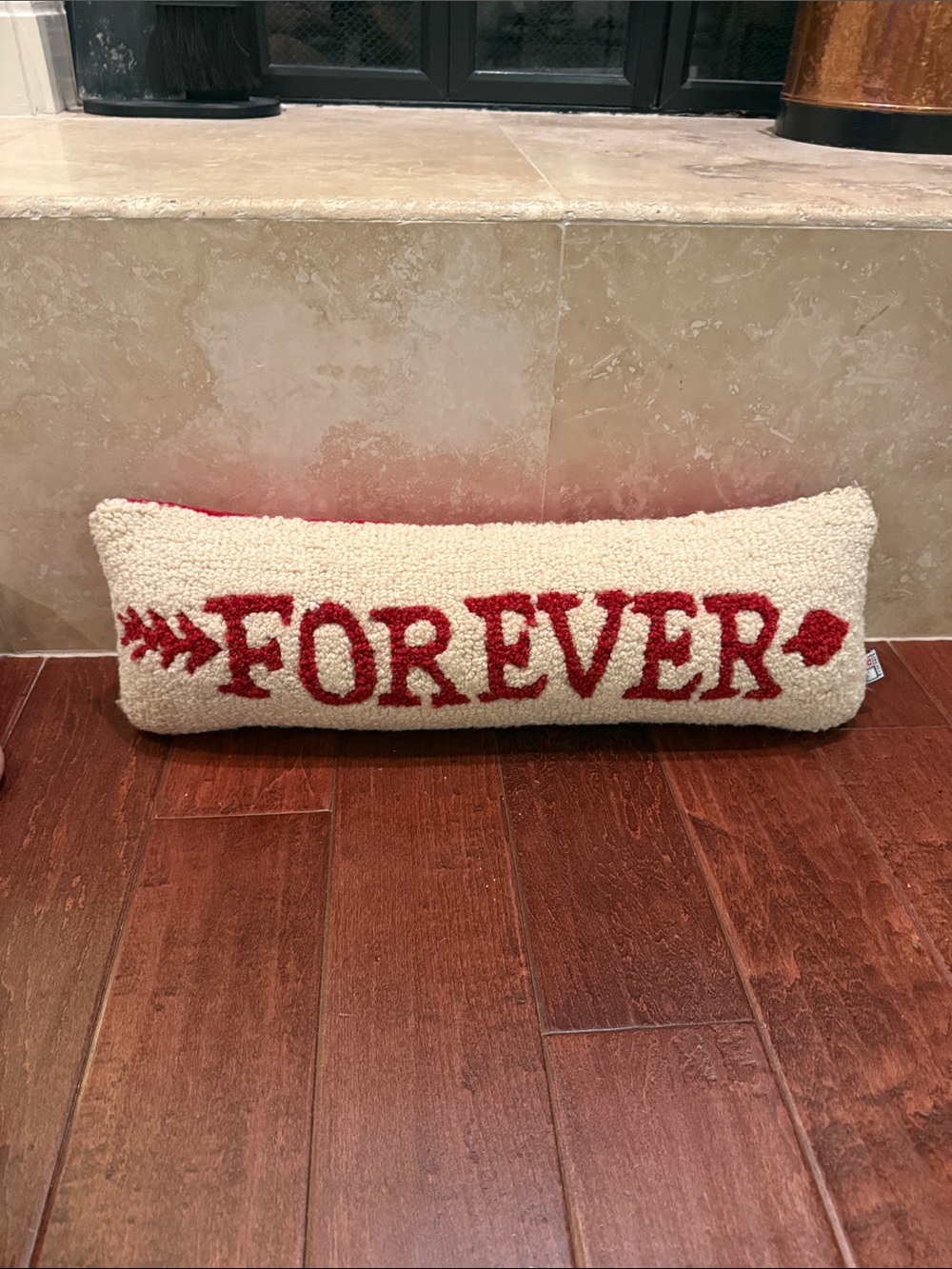 Chandler Four Corners Wool Pillow FOREVER By Laura Megroz 23”